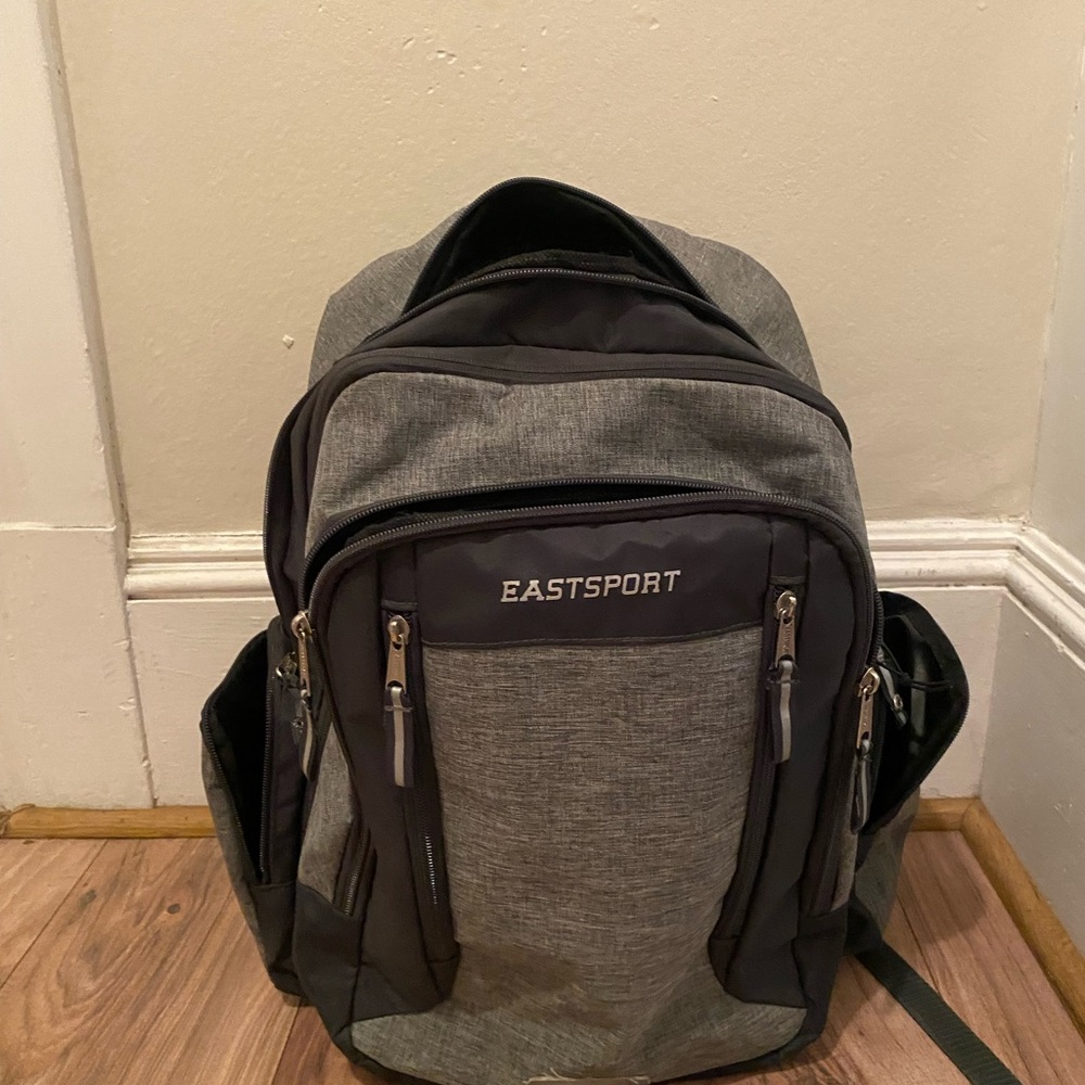 Gray Eastsport Button Up Backpack For Men - image 7